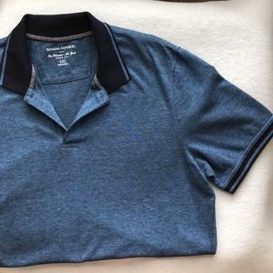 MEN's Blue Banana Republic Polo
